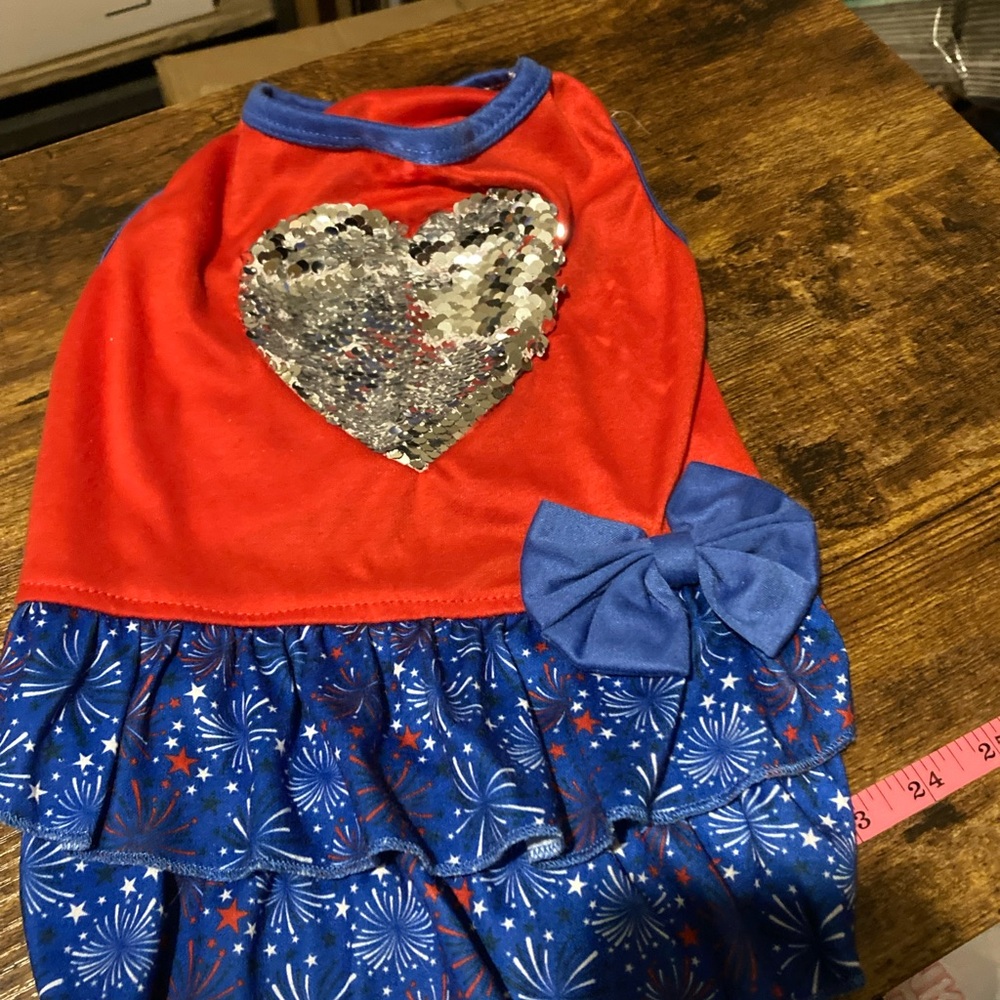 Michaels patriotic dog dress